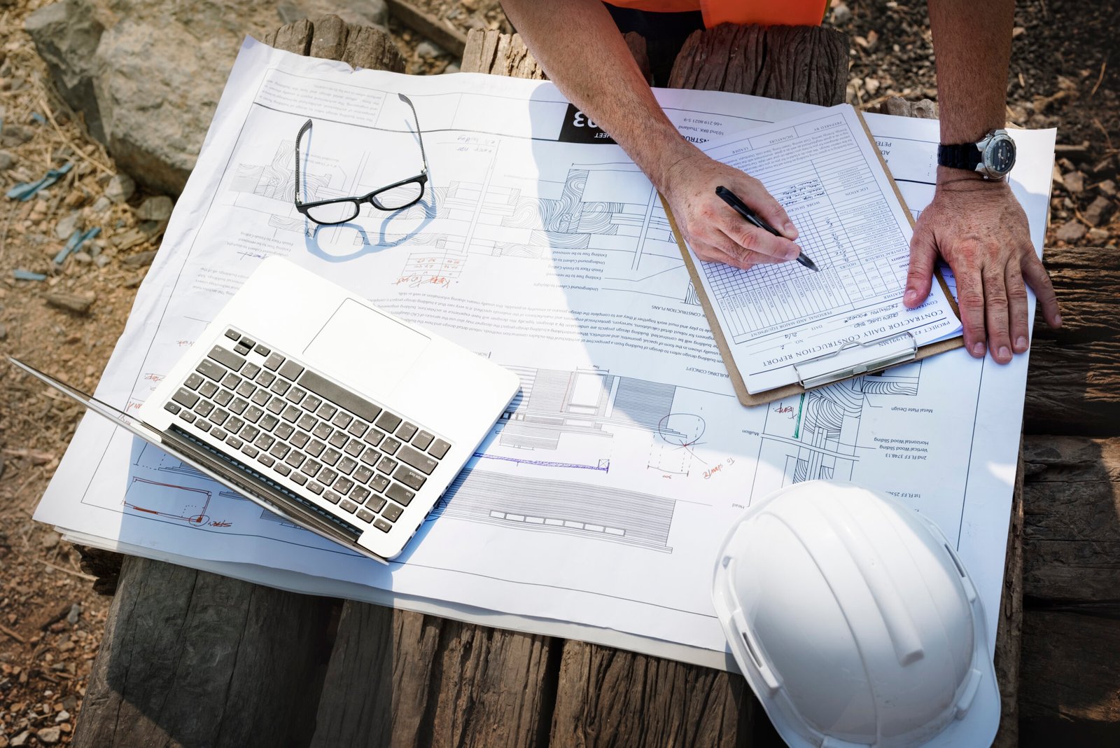 site engineer construction site scaled