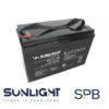 AGM VRLA SPB 100-12V (C10:100Ah /12V) SUNLIGHT
