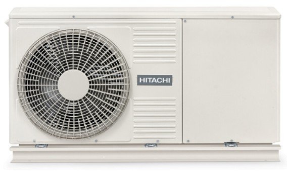 Hitachi Αντλία Θερμότητας 8kW Μονοφασική 60°C Monoblock RASM-3VR2E